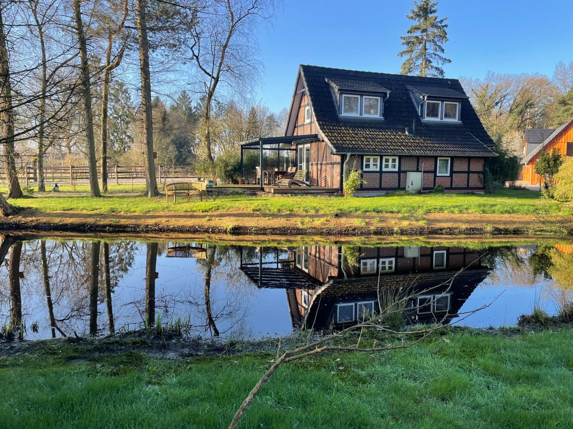 Haus Am Teich Lejlighed Worpswede Eksteriør billede